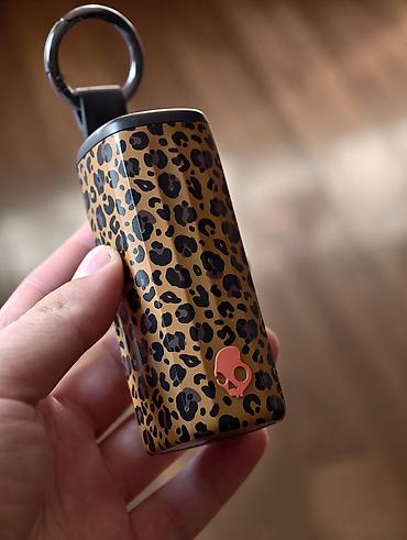 Беспроводные наушники SKULLcandy 360 ANC в необычном леопардовом