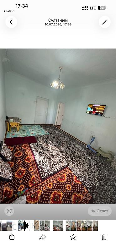 бек абад: 3 комнаты, 71 м², 105 серия, 1 этаж, Старый ремонт — 7