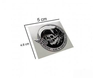 methyl 3: Custom motorcycles - stiker - 1010 📌 opis: samolepljivi stiker — 1