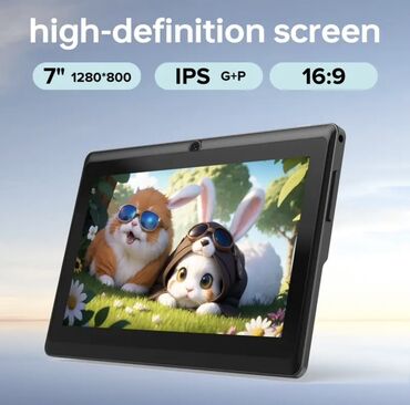Apple iPad: 📱 7 Düymlük HD Android Planşet – Təhsil, Oyun və Əyləncə üçün İdeal!