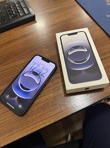 irsad epilyator: IPhone 16e, 256 GB, Qara, Barmaq izi, Face ID, Zəmanət — 1