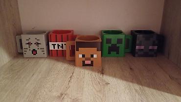minecraft figurlari: Fincanlar, Keramika, 300 ml — 2