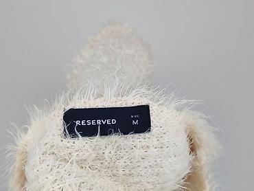 reserved bialy sweter: Sweter damski, rozmiar M — 4
