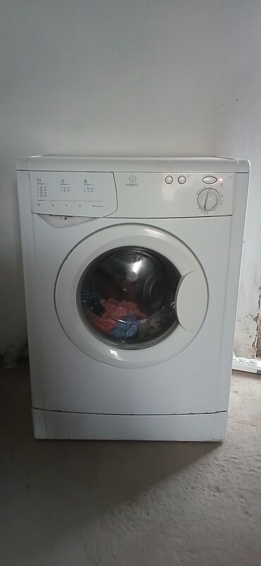 купить бу стиральную машину автомат: Стиральная машина Indesit, Б/у, Автомат, До 7 кг, Компактная