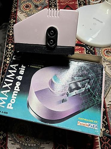 Nasoslar: MAXIMA R akvarium hava nasosu Məhsul təsviri: - Brend/model: MAXIMA R — 1