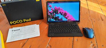 Tavalar: Məhsul: Xiaomi POCO Pad planşeti + klaviatura və siçan - Ekran: 12.1
