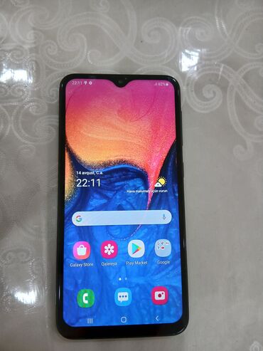 a 10 s: Samsung Galaxy A10, 32 GB, rəng - Qara, İki sim kartlı