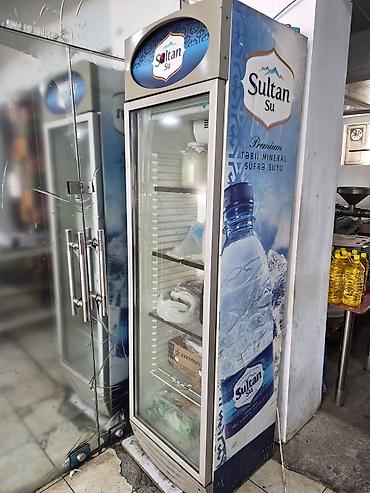 soyuducuları: Sultan Su brendli vitrin soyuducu - Şaquli vitrin tipli ticarət — 2