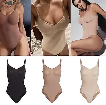 Боди, Китай, Бесшовная модель, Трикотаж, XS, S, M