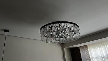 divar daşlari: Çılçıraq, 10 və daha çox lampa, Metal — 1
