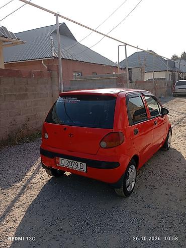 рексон хан: Daewoo Matiz: 2000 г., 0.8 л — 6