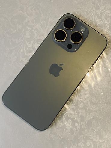 Apple iPhone: IPhone 15 Pro, Б/у, 512 ГБ, Natural Titanium, 80 % — 16