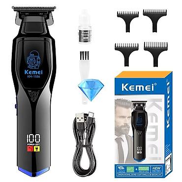 Бытовая техника: Kemei KM-1556 peşəkar saç və saqqal trimmeri Xüsusiyyətlər: - 0 mm-a — 1