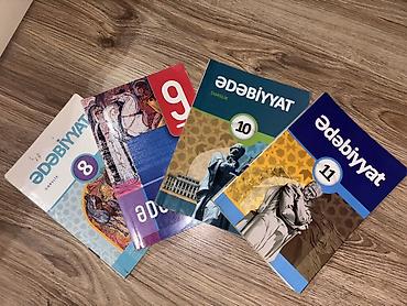 Məktəb dərslikləri paketi Fənlər: - Ədəbiyyat: 8, 9, 10, 11-ci sinif