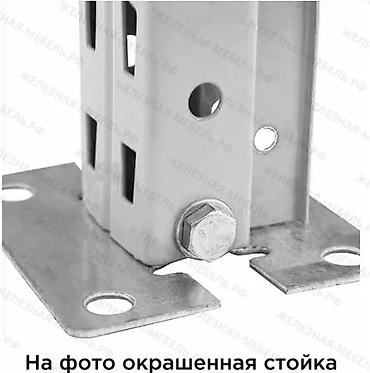 999 полки: Стеллаж СФМ 2000х1750х800 (2 яруса с настилом) Цинк - для гаража — 3