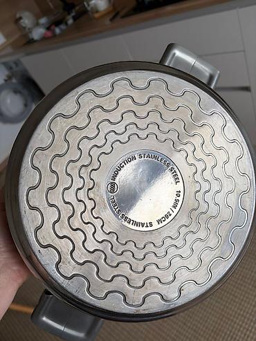 tefallar: Qazan, Paslanmayan polad, 26 sm, Tefal — 2