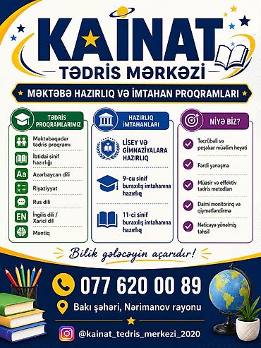 Repetitorlar: Repetitor, Məntiq, Riyaziyyat, İmtahanlara hazırlıq, Abituriyent hazırlığı — 2