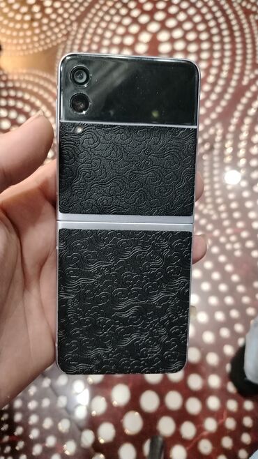 Samsung: Samsung Galaxy Z Flip 3, 256 GB, rəng - Qara, Barmaq izi