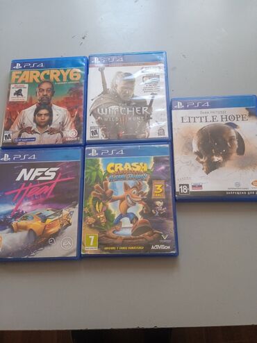 xarici hard disk qiymeti: PS-4 və PS-5 uyğun oyun diskləri Little Hope 20 AZN Witcher 25 AZN