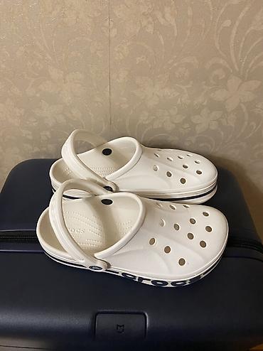 crocs kg: Сабо, 38, Crocs, Б/у, цвет - Белый — 2