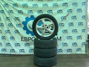 Дөңгөлөктөр монтажда: Дөңгөлөктөр монтажда 205 / 55 / R 15, Жай, Колдонулган, Комплект, Жеңил унаалар, Куйма, тешиктери - 5