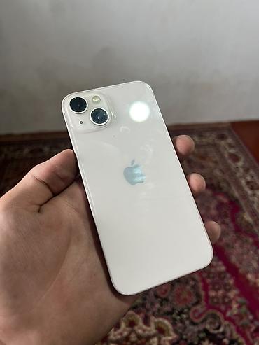 IPhone 13, Б/у, 128 ГБ, Белый, 100 %