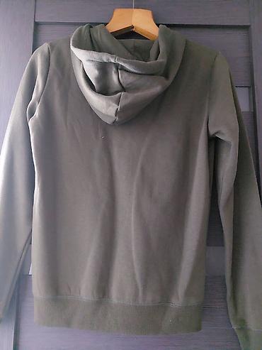 pull and: Худи на молнии, цвет хаки (оливковый) - Классическая модель с — 2