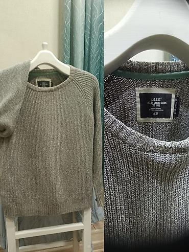 uzun paltar: Sviter, H&M, M, L, rəng - Boz — 1