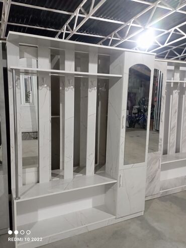 Гарнитуры для прихожей: Гарнитур для прихожей, Новый, Вешалка, ДСП, Бесплатная доставка, цвет - Бежевый — 5