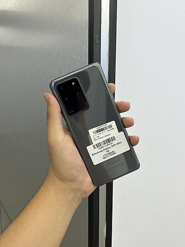 фонд галакси: Samsung Galaxy S20 Ultra, Б/у, 256 ГБ, цвет - Черный, В рассрочку, 1 SIM — 1
