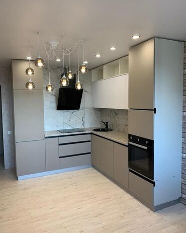 Кухонные гарнитуры: Кухонный гарнитур, Новый, В рассрочку, цвет - Бежевый, ДСП, Бесплатная доставка, Платная доставка, Самовывоз — 18