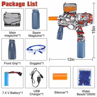 Oyuncaqlar: Yeni Slikon Gülle Atan Avtomat Elave üstünde 1000 gülle hediyye -da lalafo.az — 9 Oyuncaqlar: Yeni Slikon Gülle Atan Avtomat Elave üstünde 1000 gülle hediyye — 9