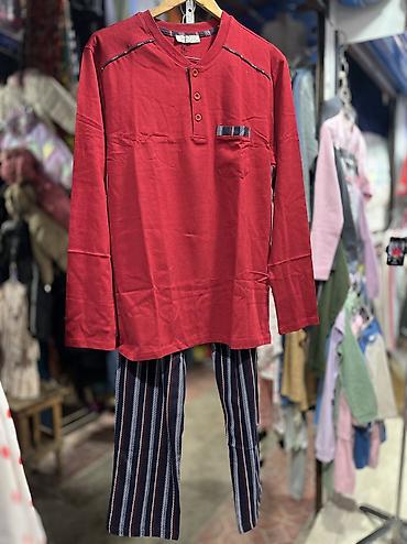 Домашние костюмы: Мужская пижама Адрес: рынок Орто-Сай «Оберон» 1️⃣📍7 ряд 122 кон-р — 31