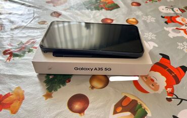 телефон fly раскладушка: Samsung Galaxy A35, 128 ГБ, цвет - Черный, Гарантия, Отпечаток пальца