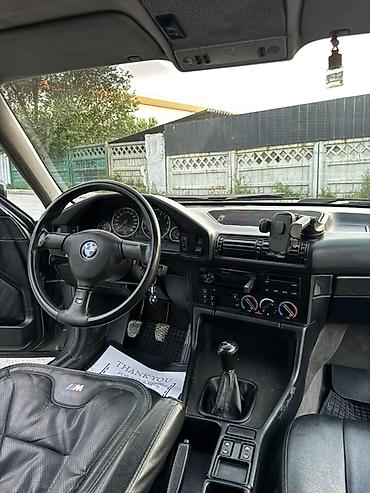 BMW: BMW 5 series: 1989 г., 3 л, Механика, Бензин, Седан — 9