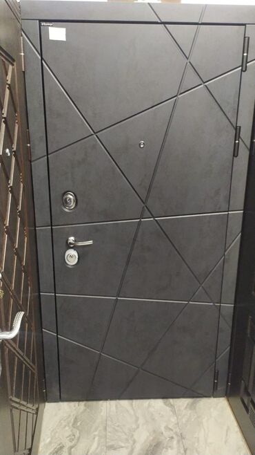 Giriş qapıları: Mənzil üçün Yeni Giriş qapısı Zamok ilə, Zəmanətli, Pulsuz quraşdırma, Pulsuz çatdırılma — 7