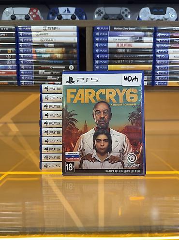 video reqistrator: FARCRY 6-PS5 diski Oyun diski tam işlək vəziyyətdədir, heç bir cızığı — 1