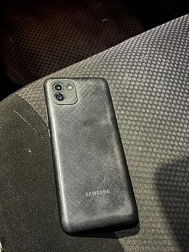 a 3 telefon: Samsung Galaxy A03, 32 GB, rəng - Qara, Qırıq — 2