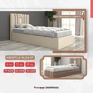 Çarpayılar: Yeni, Təknəfərlik çarpayı, Bazasız, Matras ilə, Siyirməsiz, Azərbaycan — 8