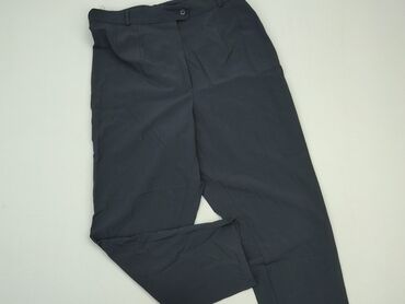 granatowa bluzki z koronką: Material trousers, S (EU 36), condition - Good