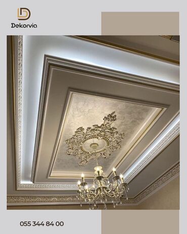 Malyar işləri: 🔸 Bütün növ gips məhsullarının hazırlanması 🔸 Zövqlü və mükəmməl — 2