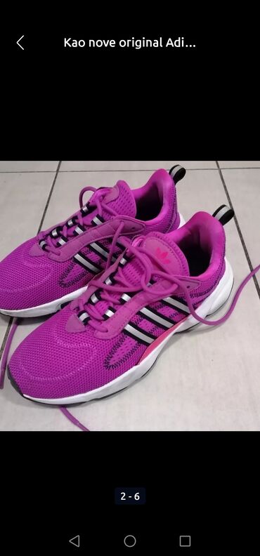 zara obuca za zene: Adidas, 38, bоја - Ljubičasta