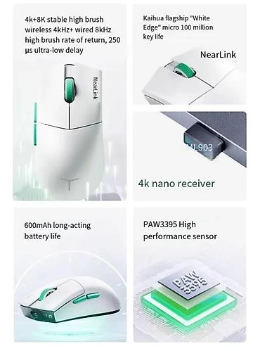 Компьютерные мышки: Игровая мышь ThundeRobot ML903 NearLink Игровая мышь ThundeRobot — 5