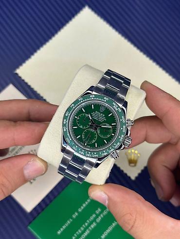 rolex daytona: Yeni, Qol saatı, Rolex, rəng - Yaşıl — 9