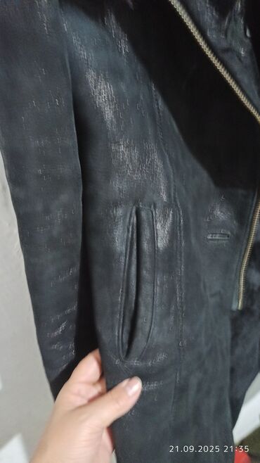 Дубленки: Дубленка, Классическая модель, Длинная модель, С капюшоном, 3XL — 4