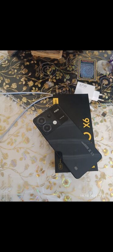 diz üstü komputer: Poco X6, 256 GB, rəng - Qara, Barmaq izi, Face ID