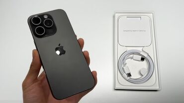 купить apple watch: IPhone 16 Pro, Black Titanium, Коробка
