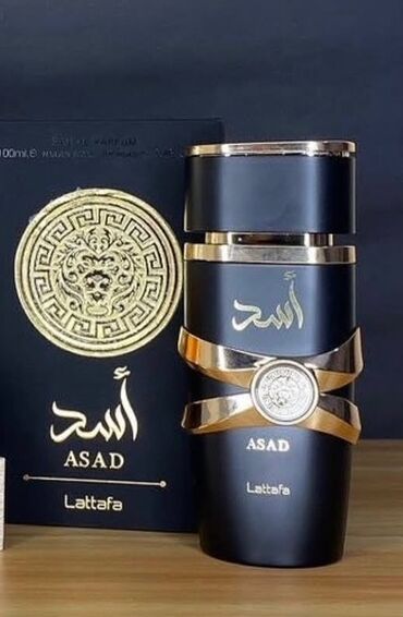 trussardi kisi etri qiymeti: Asad Lattafa Dubay etri Mohtesem qoxusu var beyler ucun 100ml