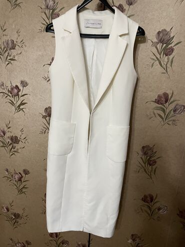 длинный пиджак: Башка желеттер S (EU 36), түсү - Саргыч боз