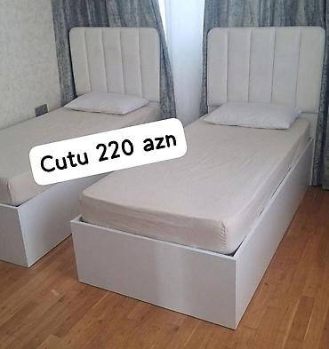 cut kravatlar: İşlənmiş, Təknəfərlik çarpayı, Matras ilə — 1